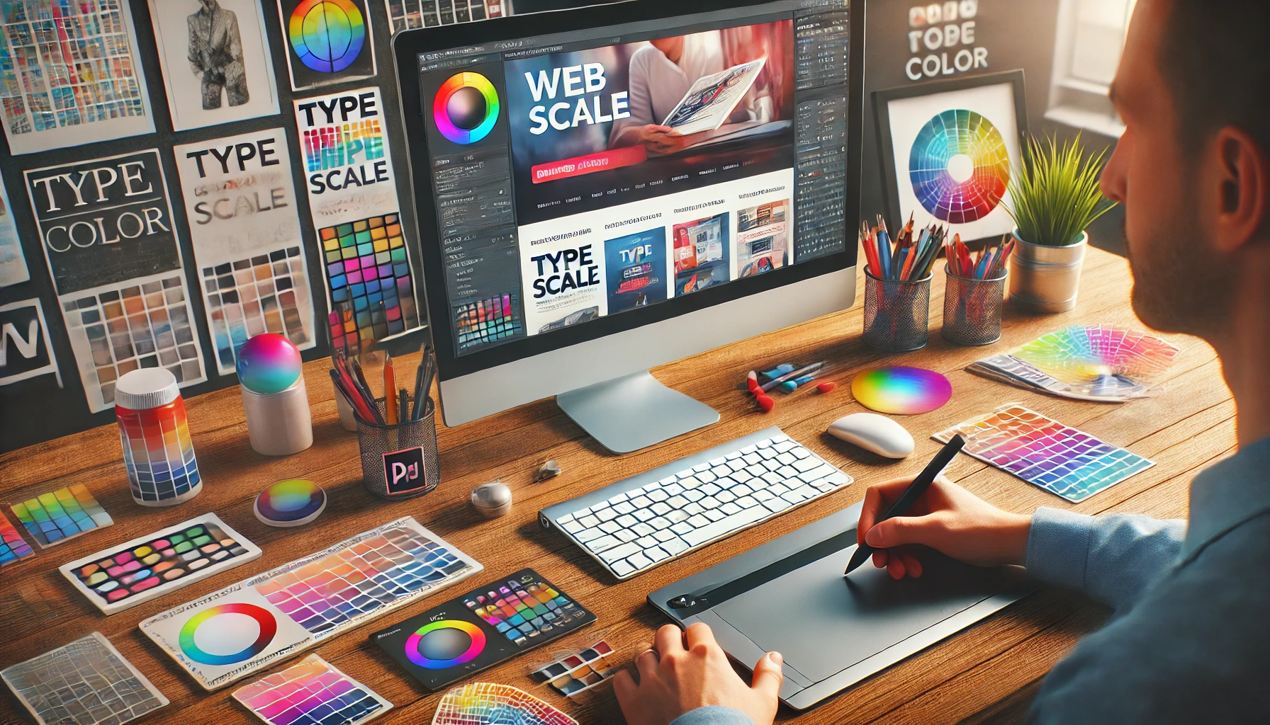 Farben und Typographie im Webdesign